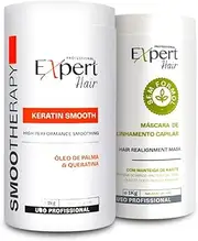 Expert Hair B-tox Kit - Anti-Frizz, B-tox Capilar Para El Cabello- Thermo-Active, Natural Look- Queratina para Alisar el Cabello, Cirugia Capilar para el Cabello, 2x 1kg/35.3 oz