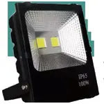 LED投光燈 工程款 100W 超高光通量 超強防水戶外燈/泛光燈/廣告燈/投射燈-(台灣芯片)