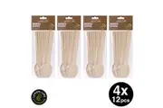 Lemon & Lime ECO WOODEN SPOONS 15.5CM - 48PC