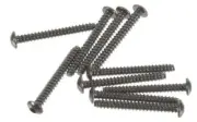 New Axial SCX10 Wraith EXO Hex 3x25mm Self Tapping Button Head Screws Black (10)