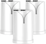 GLACIER FRESH On Tap HF Water Filter Cartridge, Compatible with Brita® On Tap Filter System, Filter Cartridge for Brita® On Tap HF/V/V-MF, 600L Filter Cartridges for Tap (Pack of 3)
