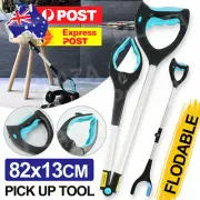 Foldable Pick Up Tool Easy Reach Grab Grabber Stick Extend Reacher UL