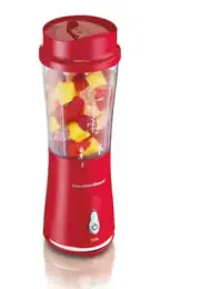 Blend on the Go: Hamilton Beach Single Serve Blender, Raspberry