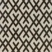 Schumacher Graphic Printed Velvet Uphol Fabric- Fitzroy / Grey 2 yds AM100035.21