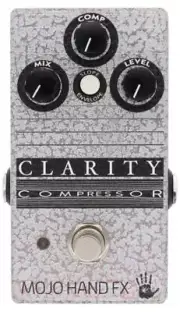 Mojo Hand FX Clarity Transparent Compressor Electric Guitar Effect Pedal