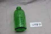 1976 Anchor Hocking Bicentennial Soda Bottle Green Fairfield Thomas Jefferson