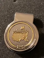 2012 Masters Championship Golf Ball Marker Won By Bubba Watson With Hat Clip