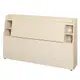 [特價]【顛覆設計】諾兒插座書架床頭箱(雙人5尺)雪松色