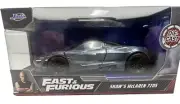 Jada Toys Fast & Furious Shaw's McLaren 7Z05 1:32 Die Cast Release 2021