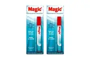 2 x Magic Stain Remover Solvent-Power Mini Spray - Convenient Purse or Briefcase size to Efficiently Remove Hundreds of Spills, Spots, and Stains while on the Go (1 x 10mL)