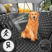 JORAGO Dog Car Seat Cover, Waterproof Pet Protector for Back Seat, Compatible With Tesla Model 3, Truck & SUV