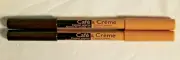 Lot of 2 Bourjois Cafe & Creme Eyeliner Pencil for inside and outside rim 0.05oz