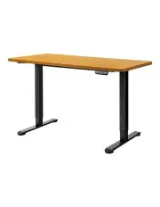 [Levede] Electric Dual Motor Height Adjustable Motorised Standing Desk 140cm in Natural