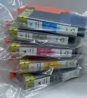 5X Non-OEM CLI 651 XL Ink Cartridge for Canon IP7260 MX726 MG5460 MG6360