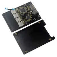 在飛比找蝦皮商城精選優惠-2.5寸4 TF轉SATA轉接卡,自製SSD固態硬盤,用於M