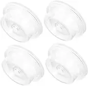 TOBBOMEY Compatible Silicone Bowls 4 Pack Silicone Accessories Breastfeeding Supplies Parts Silicone Tools