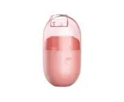 C2 Pink Capsule Desktop Vacuum Cleaner Portable Mini Handheld Electric Wireless Mini USB Dust Suction and Mite Remover