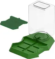 Reptile Water Dispenser | Reptile Water Feeder | Automatic Dispenser Tortoise | Stable No-Leak Hydration PP Material Multi-Pet Use Ideal for Lizards Geckos Hamsters and Small Reptiles