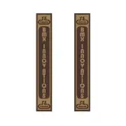 SE Racing - 80'S BMX Innovations fork decal set - Gen 1 BROWN - Old school bmx