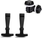 Yeti Cooler Latches & Drain Plug Replacement - 4-Pack for Yeti & RTIC