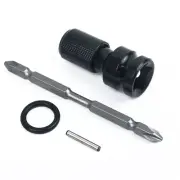 Nut-on bit Socket Adapter Hex Shaft Steel Extension Drill Bit Driver 4pcs/Set
