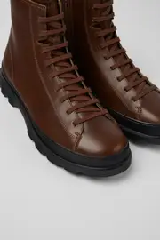 Brutus Brown medium lace boot for men