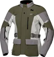 IXS Venture-STX 1.0, textile jacket waterproof women , color: Olive/Grey/Light Grey , size: M