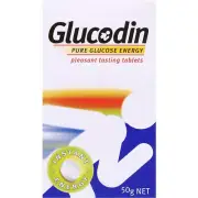 Glucodin Tablets Pure Glucose Energy 50g