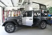 Jeep Wrangler, 2 door TJ 1997 to 2006 Hard Top Storage, Hardtop Lifting Strap