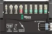 Wera Bit-Check Stainless 1 SB Bit 10-Pieces Set
