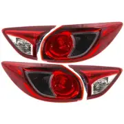 Tail Light For 2013-2016 Mazda CX-5 Set of 4 Left and Right Inner and Outer CAPA (for: Mazda)