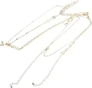[Holibanna] Bra Chain Body Chains for Women Lift Bras for Women Gold Body Chains Bralettes for Women Body Chain Bra Bra Body Necklaces for Women Body Chain Necklace Golden Alloy