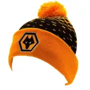 Wolverhampton Wanderers FC Ski Hat New Design Gift Official Licensed Merchandise