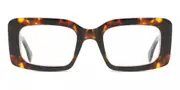 Agent Provocateur Ronnda Shell Havana Women’s Glasses Tortoiseshell Size 52 - Private Health Rebate - Blue Light Block Available