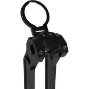 LA Choppers Black Single Gauge Mount Harley Dyna Switchback 12-16