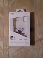 Tech 21 iPhone X Xs Phone Case 5.8" Pure Clear 10 Ft Drop Protection Lightweight