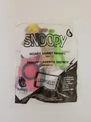 McDonalds Happy Meal Toy 2018 Peanuts Snoopy #6 Secret Agent Snoopy Sealed