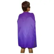 MEDIUM CAPE Kids Childrens Party Costume Vampire Halloween Coat School Team - Pu