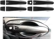 tunez Keyless Door Handle Cover Matte Black Navara NP300 NP 300 D23 X-Trail T32 Qashqai J11 DX RX ST ST-X SL Visia Acenta Acenta+ N-Connecta Tekna 2014 2015 2016 2017 2018 2019 2020 Keyless (Smart)