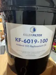5 Gallons ISO100 Synthetic Compressor & Vacuum Pump Oil Replaces Anderol 555