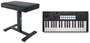 Novation LAUNCHKEY 37 MK4 37-Key USB MIDI Ableton Live Keyboard Controller+Bench