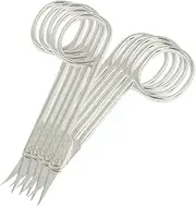 uxcell Safety Nose Vibrissa Nostril Ear Facial Hair Scissors 5 Pcs