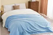 LINENOVA 2 in 1 Sherpa Fleece Throw Blanket in 3 Sizes