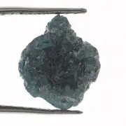 2.08 CT Loose Raw Uncut Diamond, Natural Dark Brown Rough Diamond, Fancy Jewelry