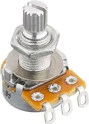 SCUD ALPHA (Alpha) Pot, φ0.6 inches (16 mm), 16.0 lbs (500 KΩ), B Curve, Millimeter Size ALP-5001B
