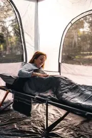 Wildtrak™ Murray Jumbo Hooded Sleeping Bag, 0-5°C, Breathable Lining,