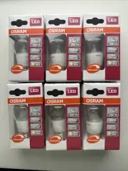 6 Pack Osram E27 3.5watt 250lm Warm White 2700K Clear Globe Dimmable