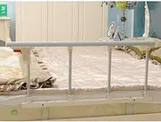 Bed Safety Rails and HandlesBedBedside Railing Single Foldable Railing Safety Side guardrail for Handicap Elderly Seniors Adults (OneColor 95x35cm)