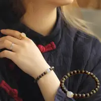 在飛比找momo購物網優惠-【KT DADA】手鍊 手環 手鍊串珠 女手鍊 手串 天然沉