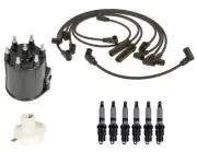 ACDelco Ignition Kit Distributor Rotor Cap Wire Spark Plugs For GMC S15 Jimmy V6